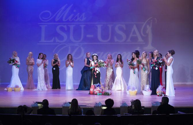 Senior psychology major Alyssa Ceasar wins Miss LSU-USA 2017 on Sunday, March 26, 2017, in the LSU Student Union.