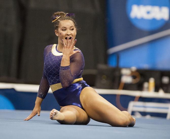 LSU uses strong start on floor to set tone and push Tigers to Super Six