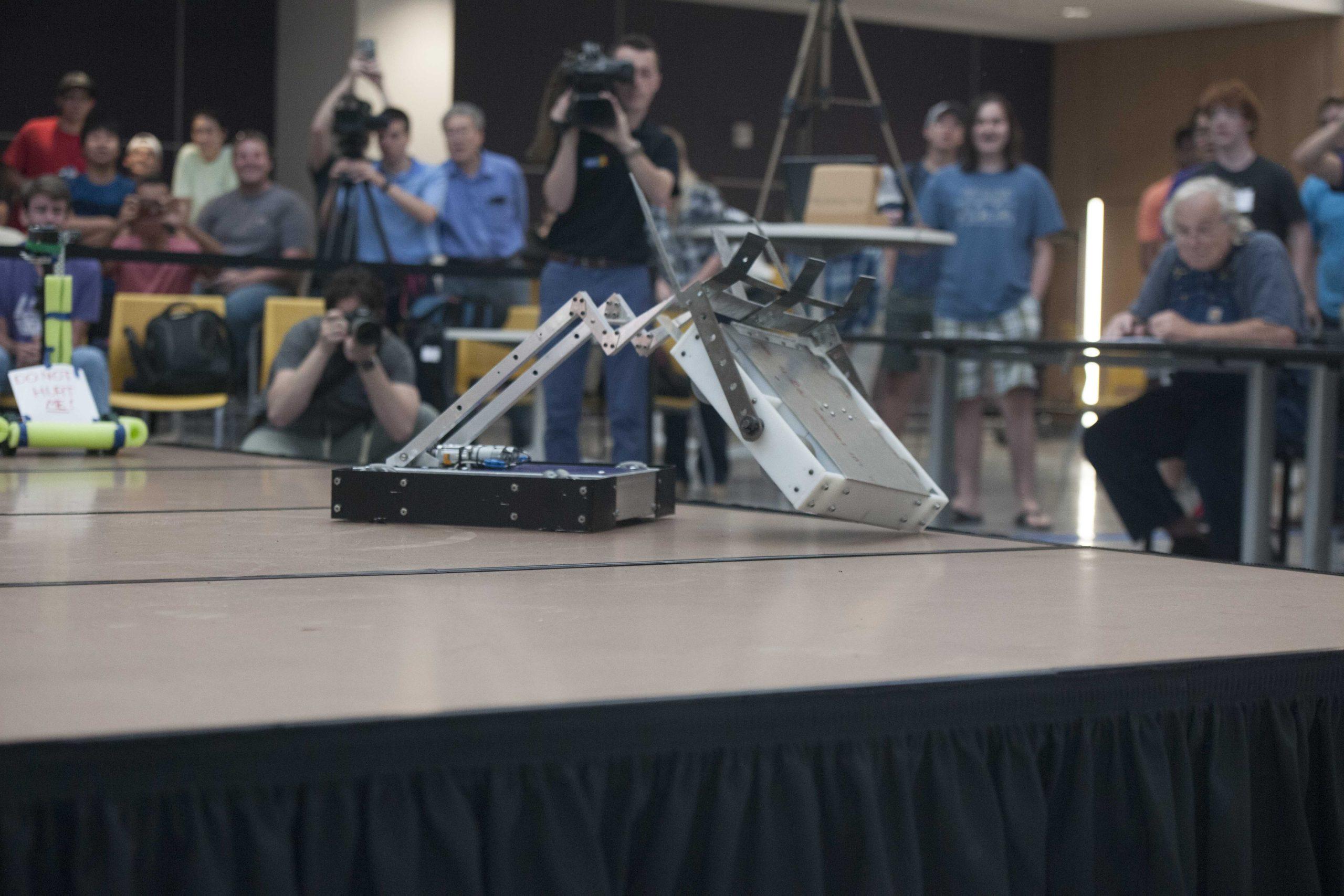 LSU hosts first annual combat robotics competition