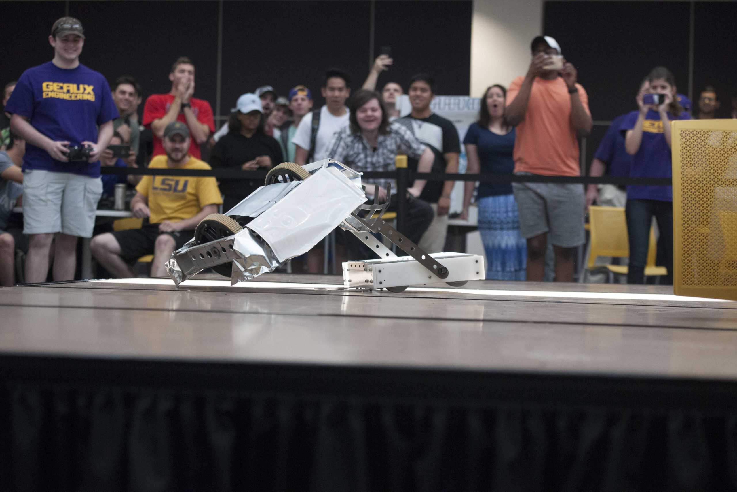 LSU hosts first annual combat robotics competition