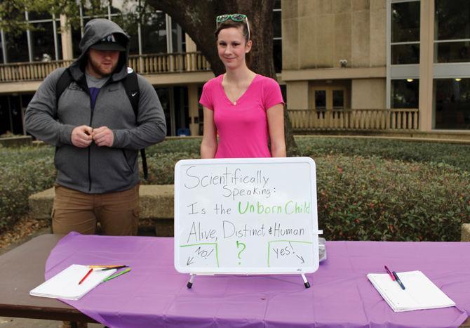 My Body, My Choice: niversity organizations Planned Parenthood and Pro-Life LSU compare their stances on women&#8217;s reproductive rights