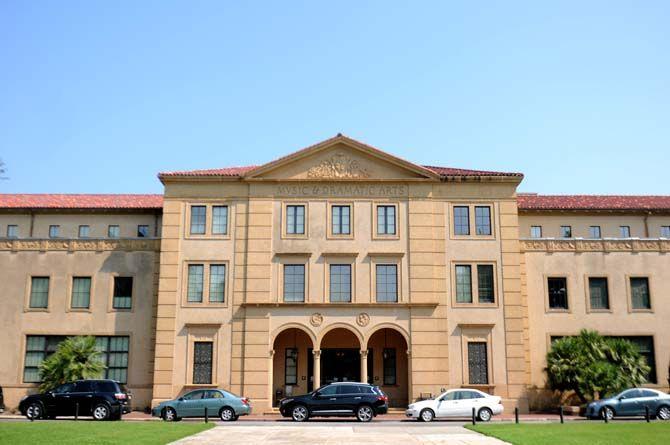 The LSU Music and Dramatic Arts Building sits on campus on Tuesday, Aug. 25, 2015.