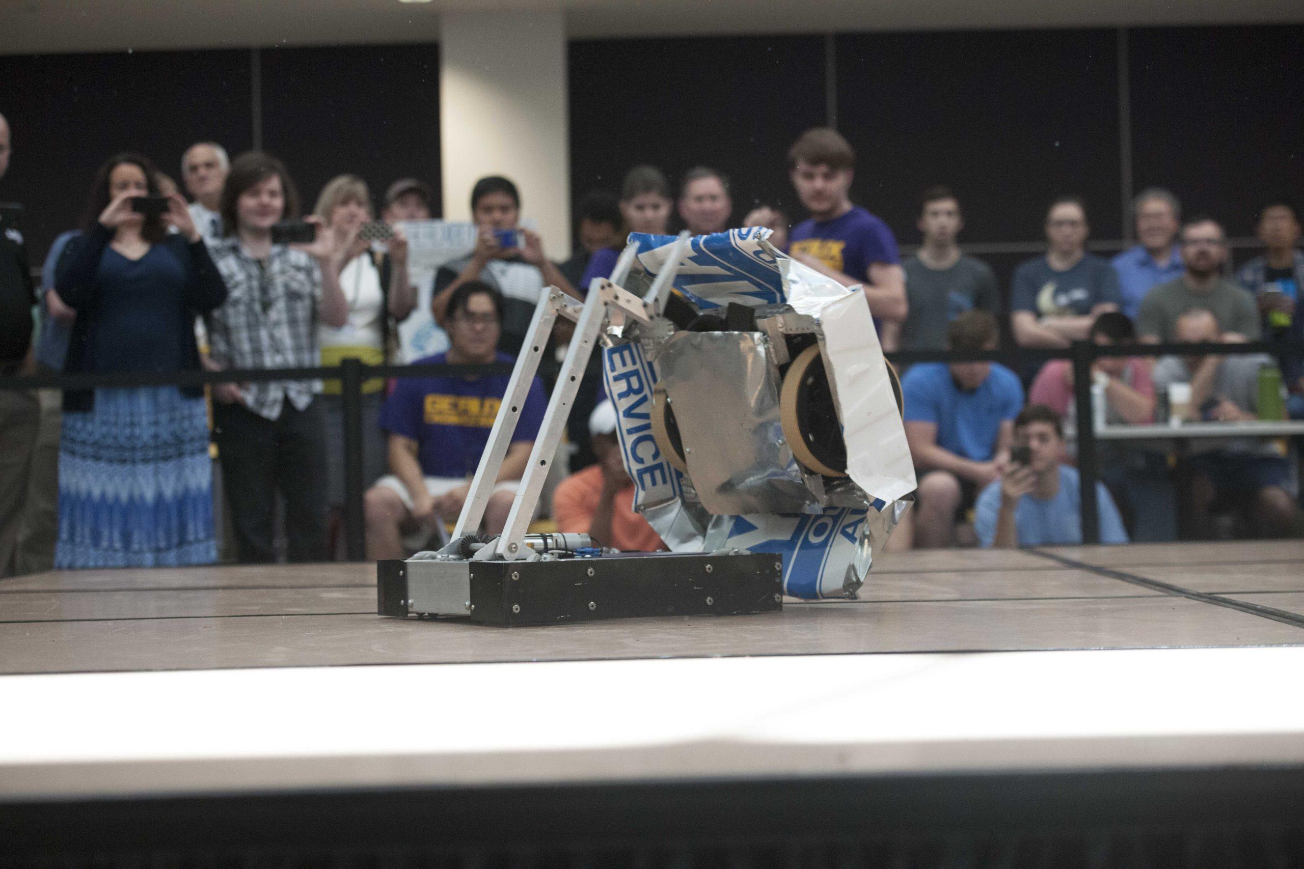 LSU hosts first annual combat robotics competition