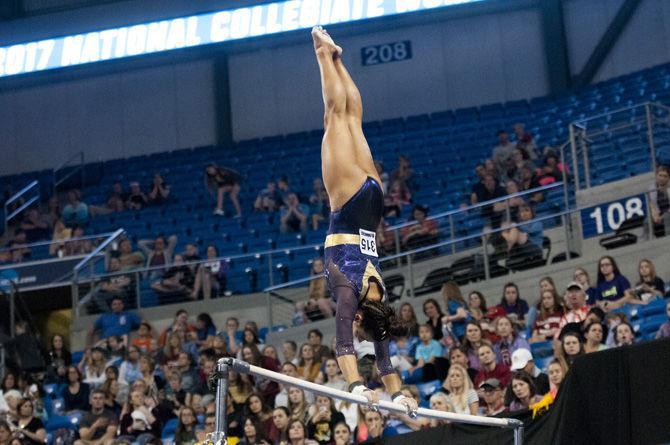 LSU uses strong start on floor to set tone and push Tigers to Super Six