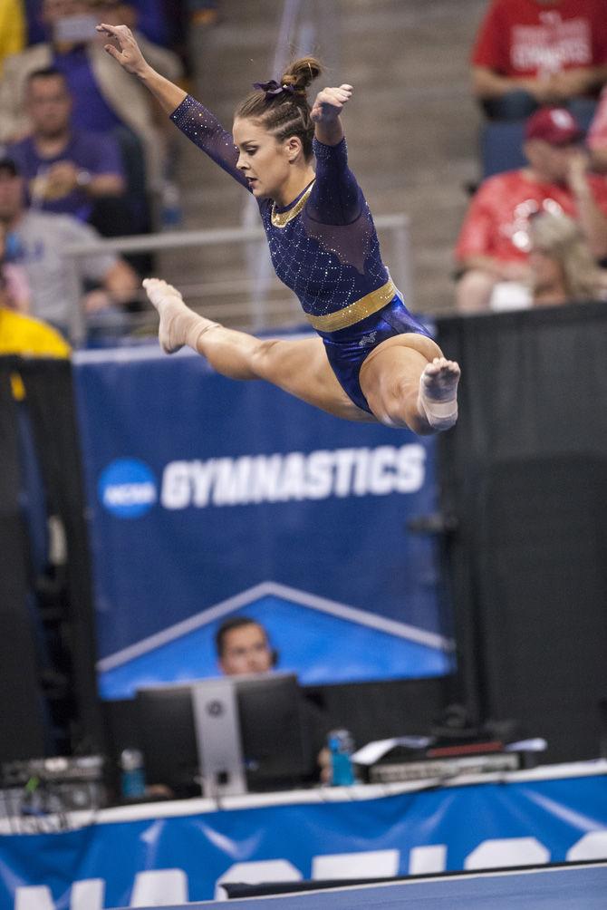 LSU uses strong start on floor to set tone and push Tigers to Super Six