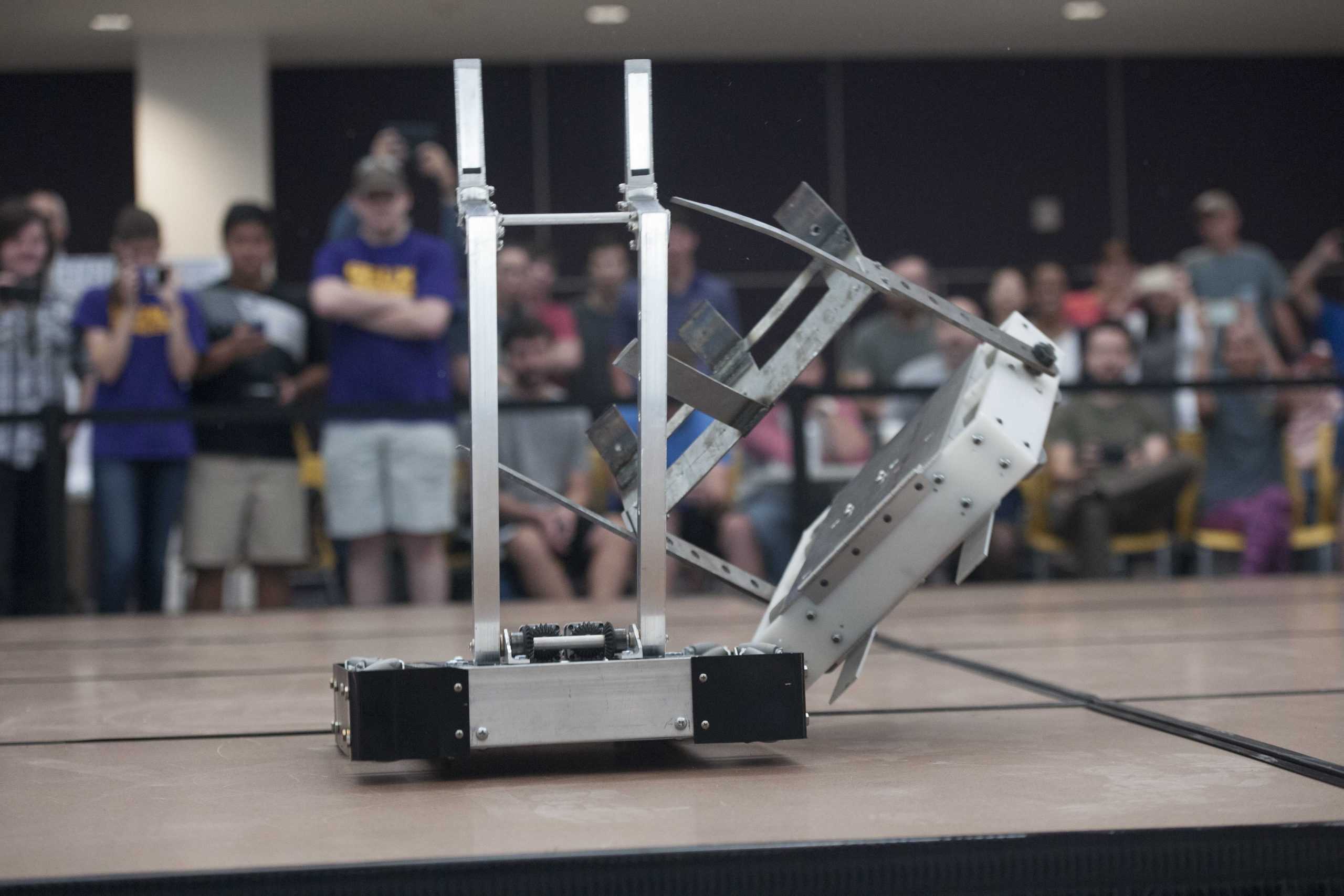 LSU hosts first annual combat robotics competition