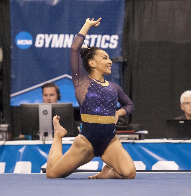 LSU uses strong start on floor to set tone and push Tigers to Super Six