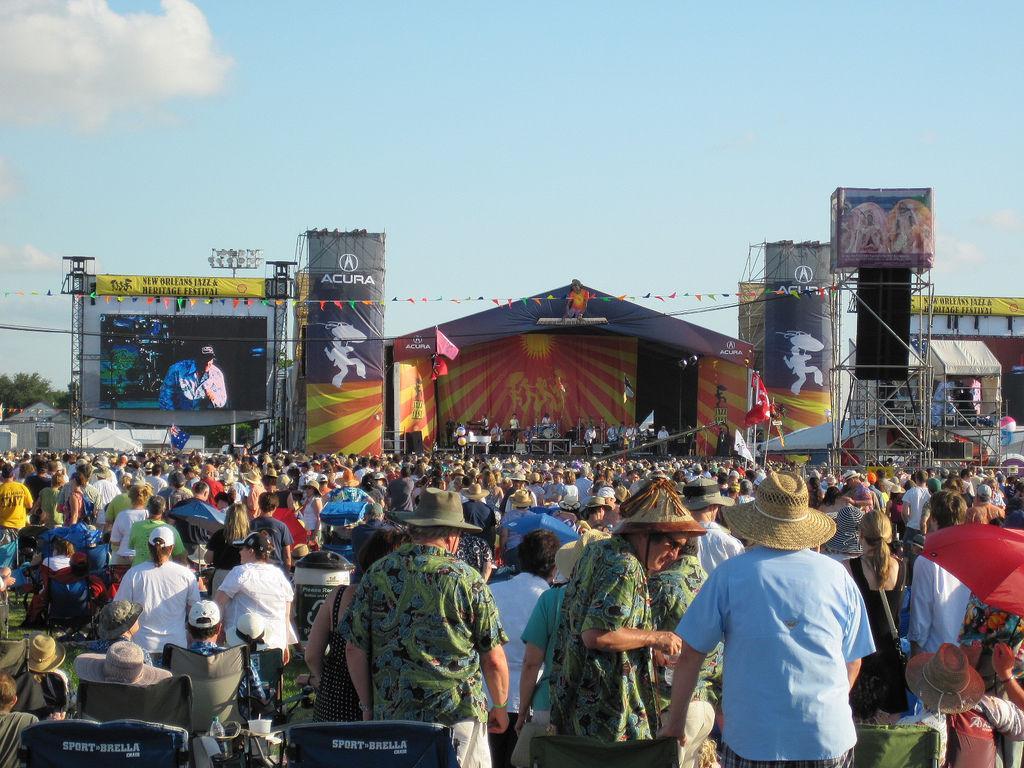 More students would attend Jazz Fest in New Orleans, La. if tickets were cheaper.&#160;