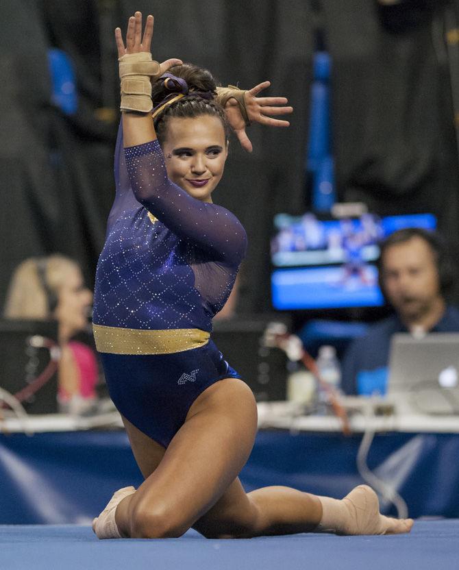 LSU uses strong start on floor to set tone and push Tigers to Super Six