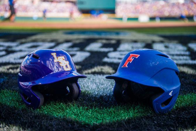 LSU falls to Florida in game one of the College World Series finals 4-3 on Monday June 26, 2017, at TD Ameritrade Park in Omaha, Nebraska.