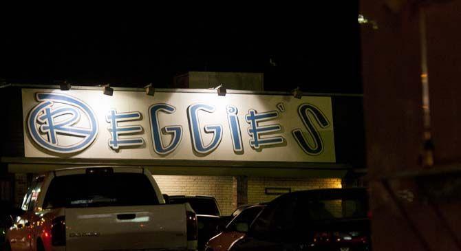 Outside of Reggie&#8217;s during t-shirt night on Monday Nov. 16, 2015, at Reggies and Freds in Tigerland