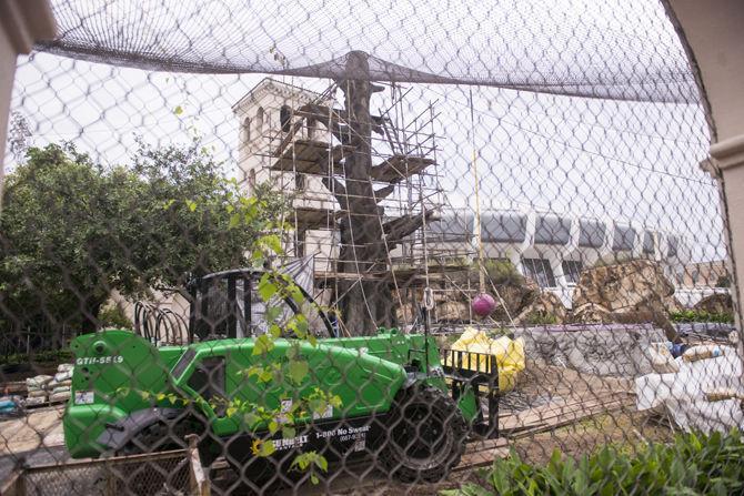 Tiger habitat renovations to be completed by start of fall semester