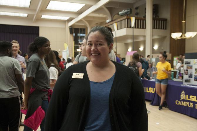 Student organizations showcase at Student Involvement Fair