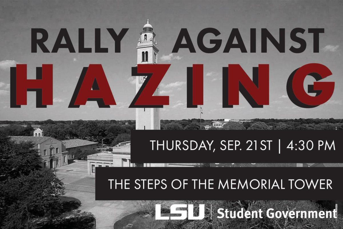 Hazing Rally Flier