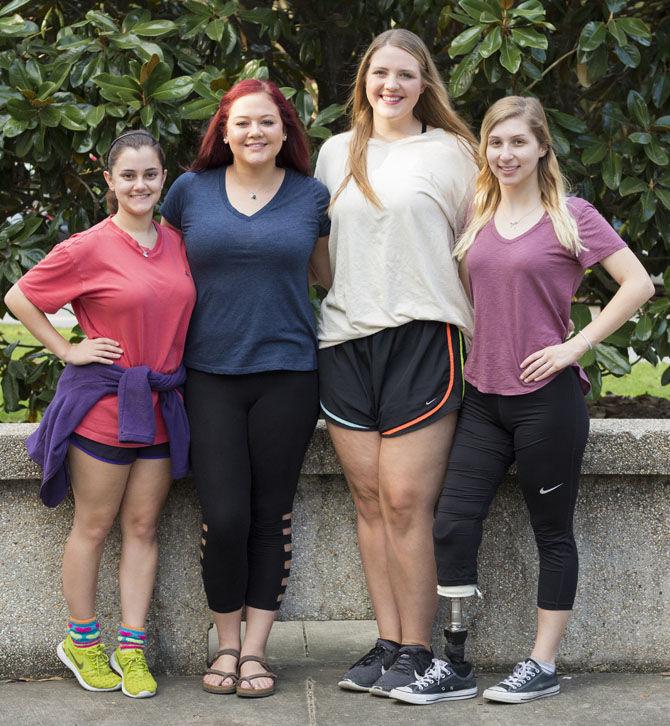 Officers of the Animal Care for a Cause Club talk about their excitement for the newly formed club on Wednesday, Sept. 13, 2017, on LSU campus.