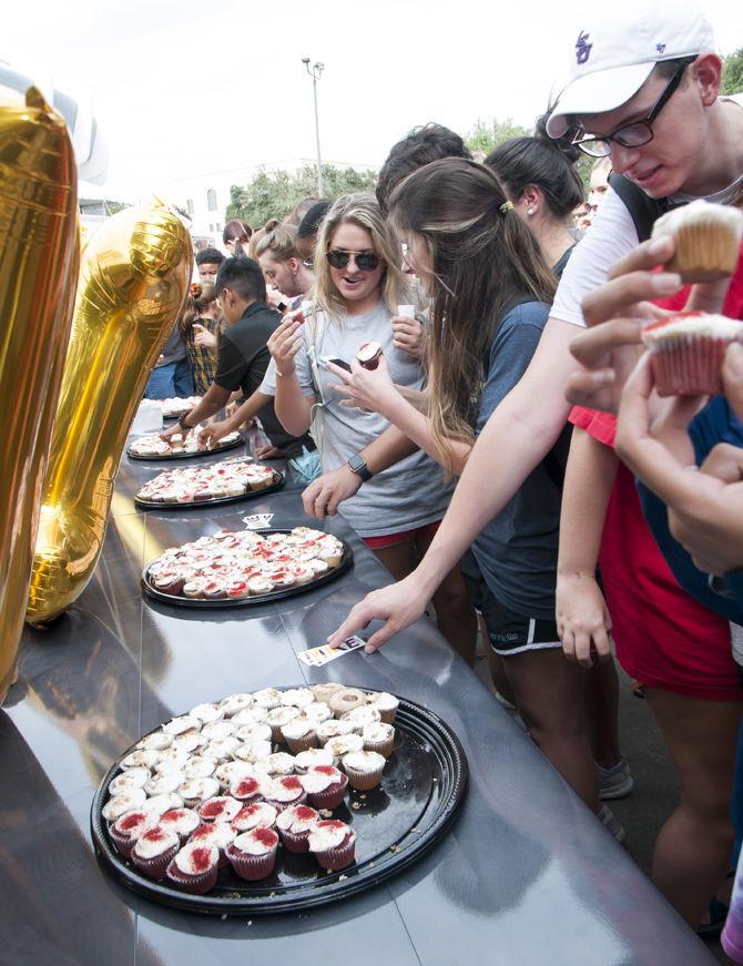 LSU celebrates Mike VII's first birthday