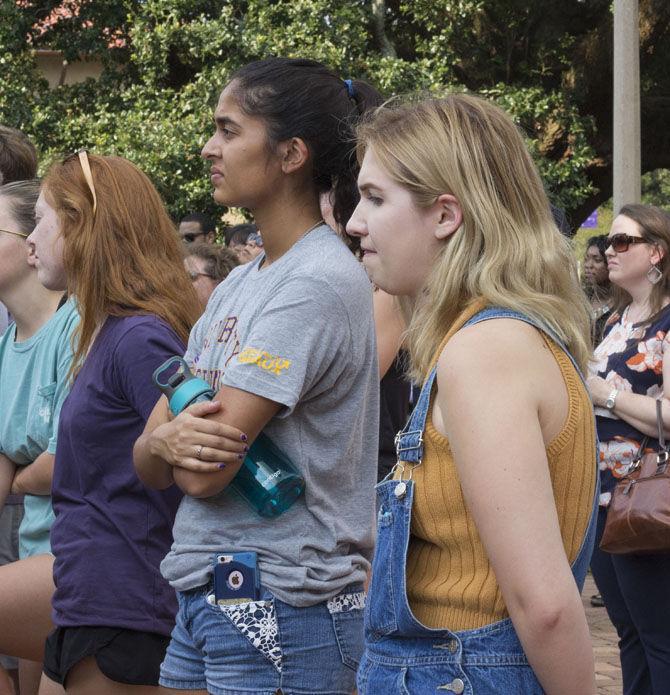 LSU SG holds rally for community to unite against hazing