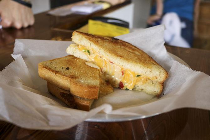 Three cheese pimento melt at Elsie's on Government Street on Wednesday, Sept. 20, 2017.