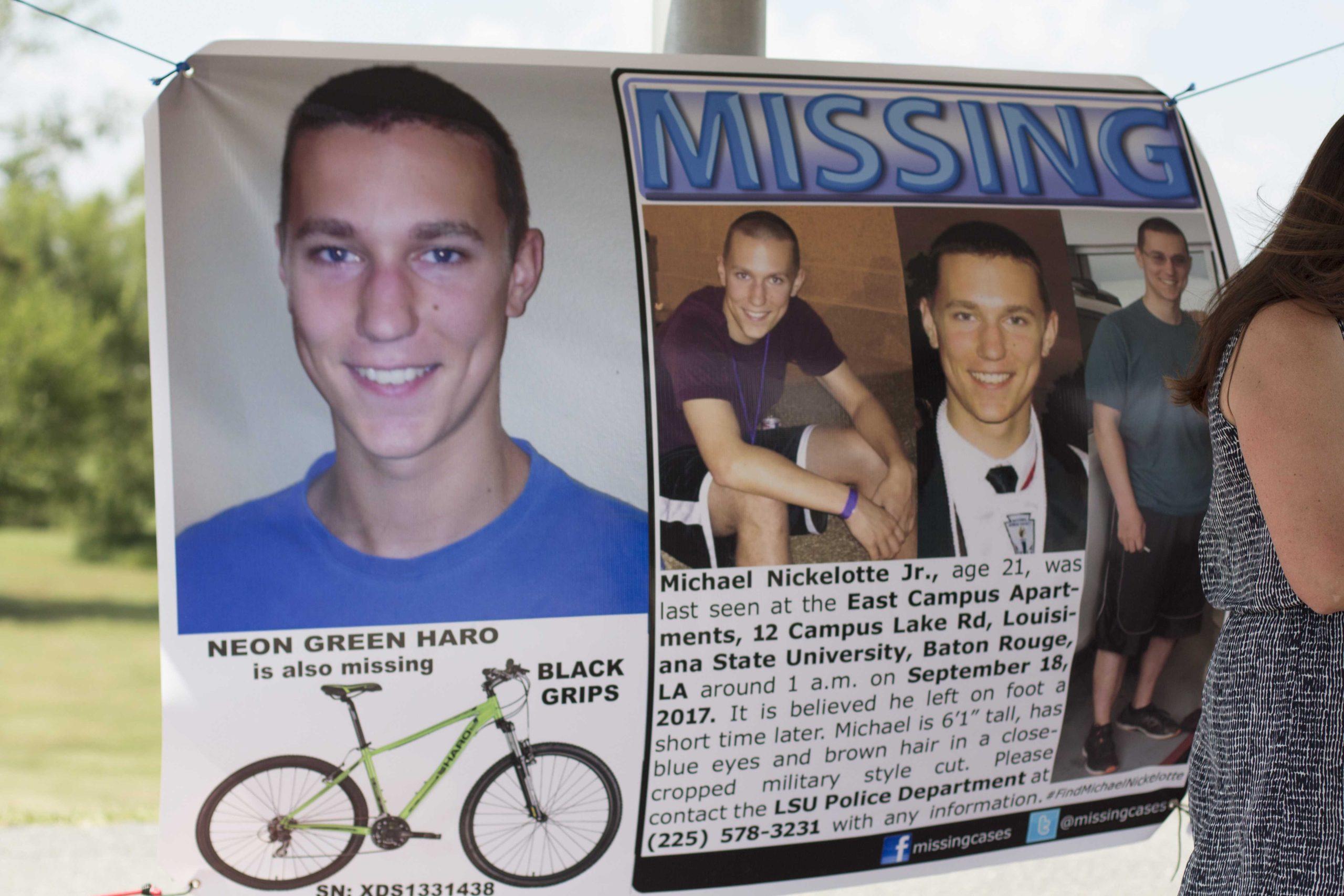 Family of missing LSU student Michael Nickelotte, Jr. asks for help in finding son