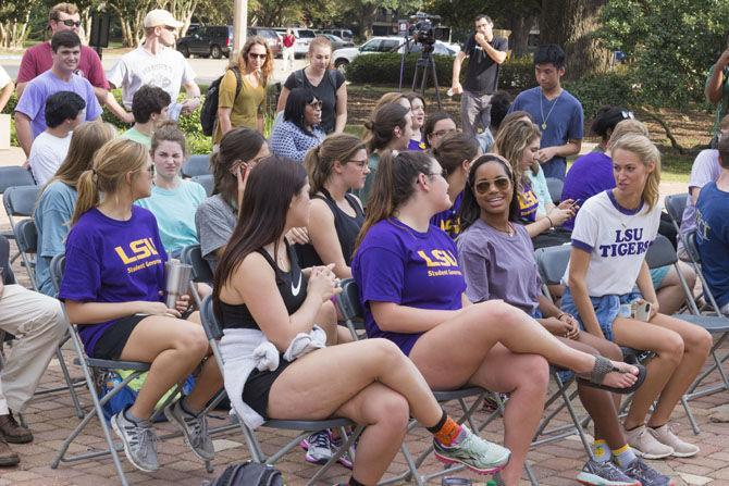 LSU SG holds rally for community to unite against hazing