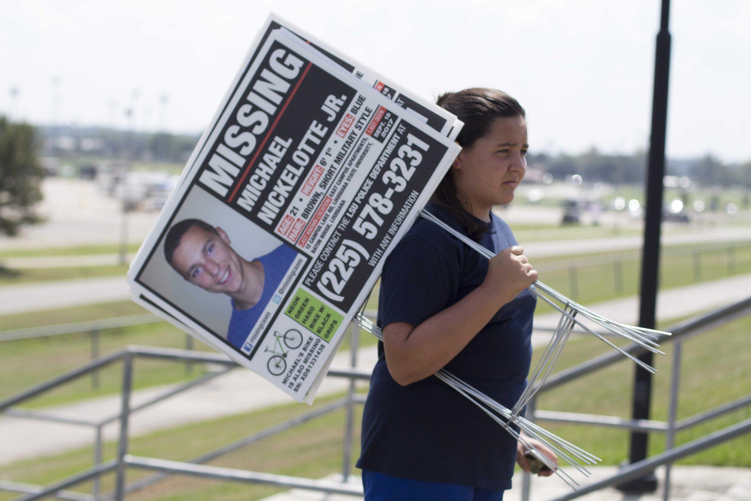 Family of missing LSU student Michael Nickelotte, Jr. asks for help in finding son