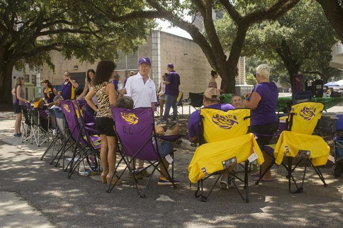 Tailgate Tales: From handmade signs to Drink Plinko, one crew establishes LSU gameday tradition