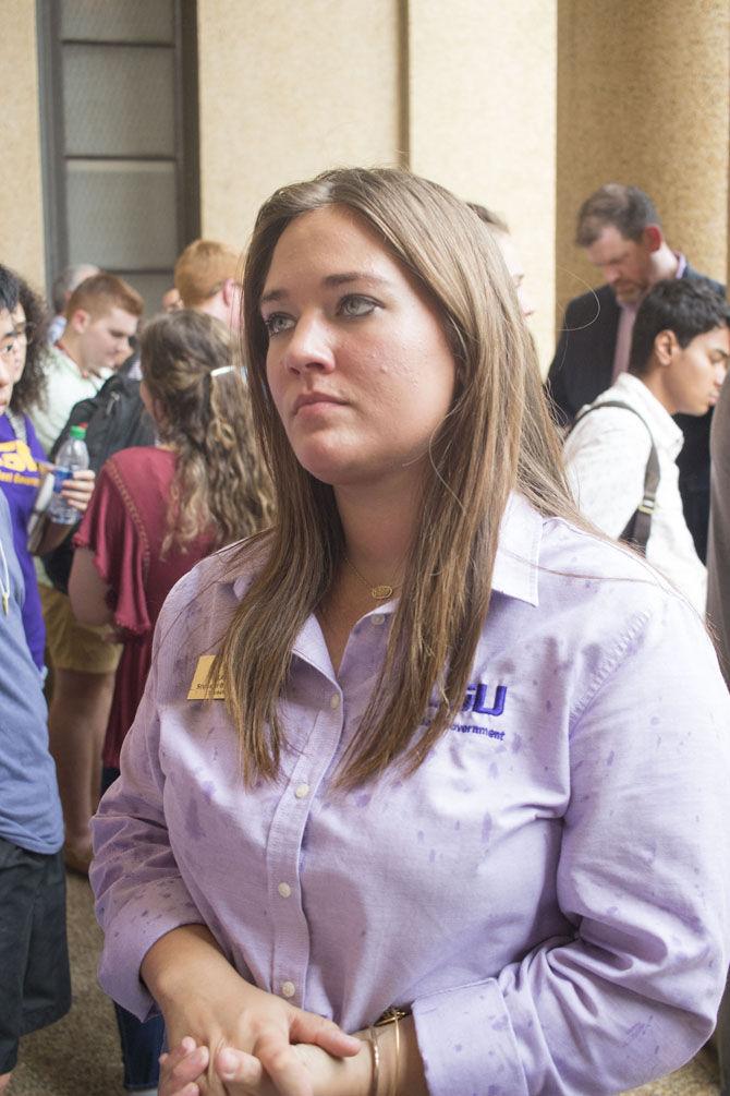 LSU SG holds rally for community to unite against hazing