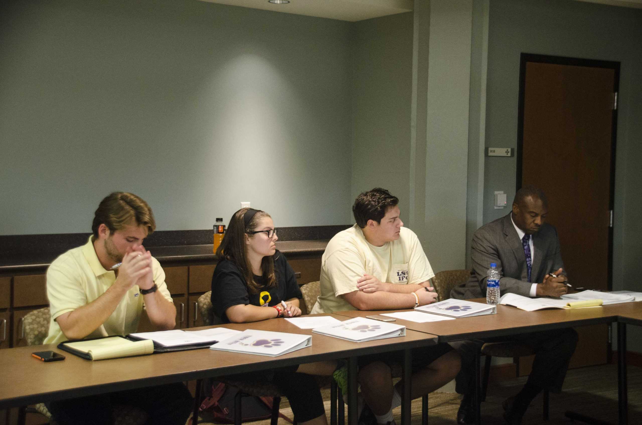 LSU Task Force on Greek Life holds first meeting