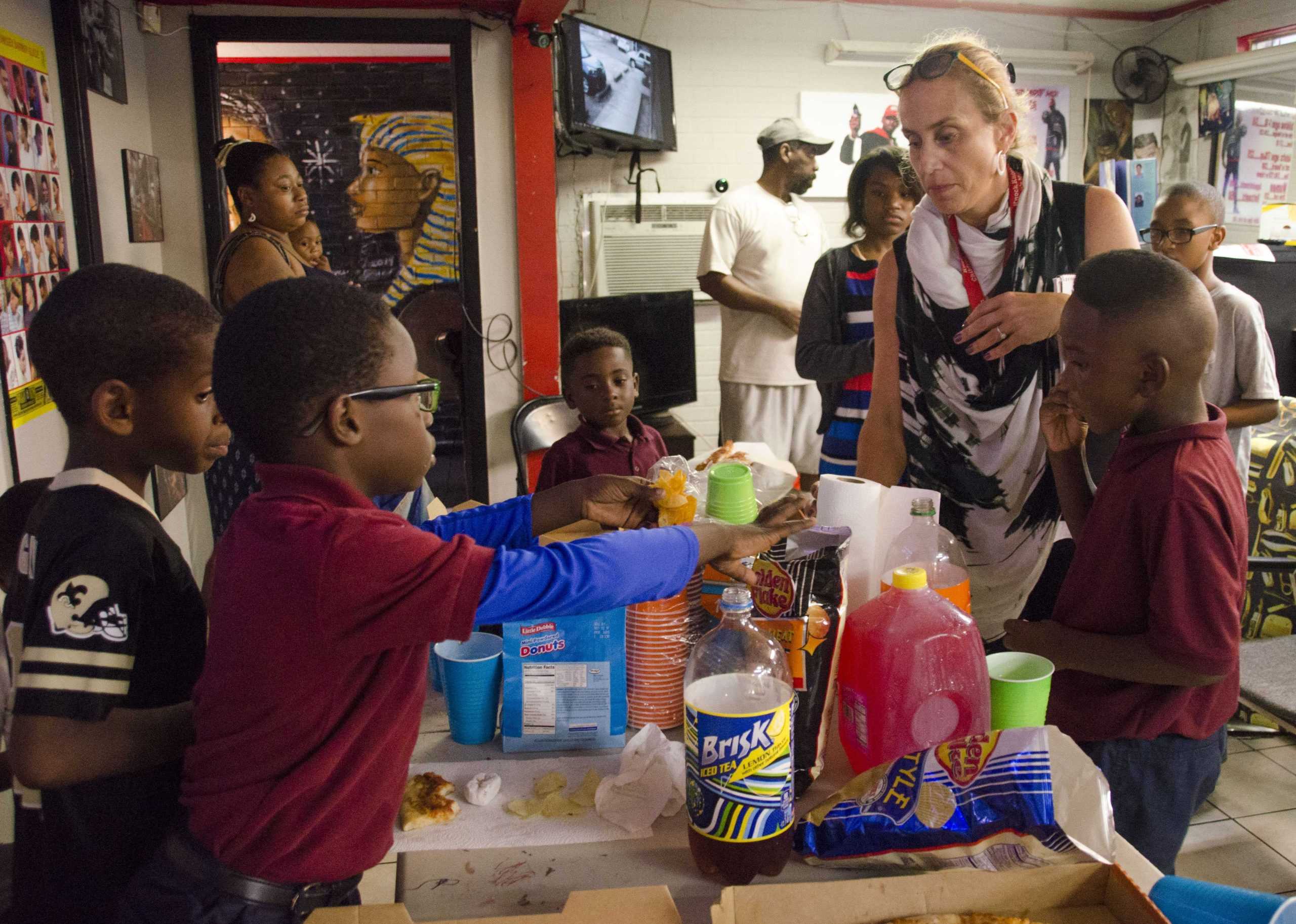 Local barber and LSU Museum of Art work to improve youth literacy