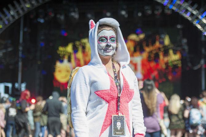 From group ensembles to themed costumes, Halloween looks dominate Voodoo 2017