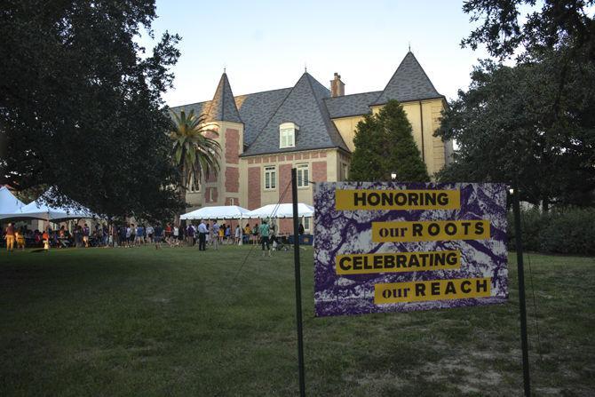 The French House stands during the 50th Anniversary of the Honors College on Friday, October 13, 2017, on Highland Road.