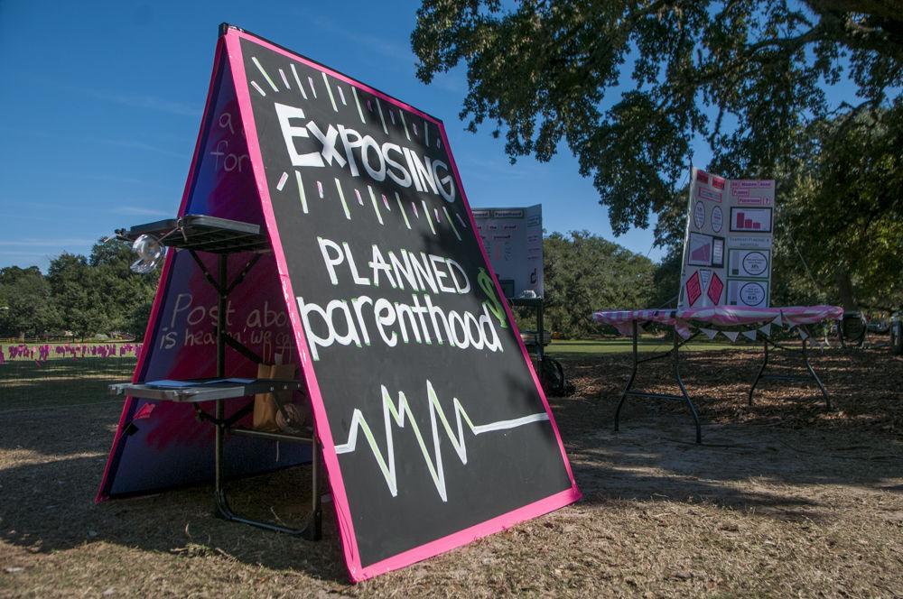 Pro-Life LSU holds "Exposing Planned Parenthood" event on Parade Ground