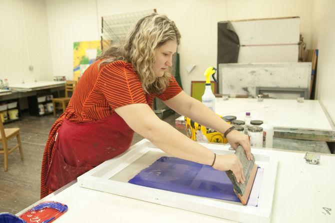 LSU printmaking professor uses art to spark reflection about immigration