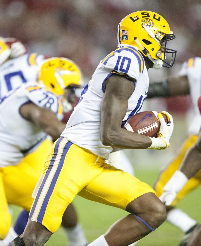 LSU receivers developing, maturing throughout season