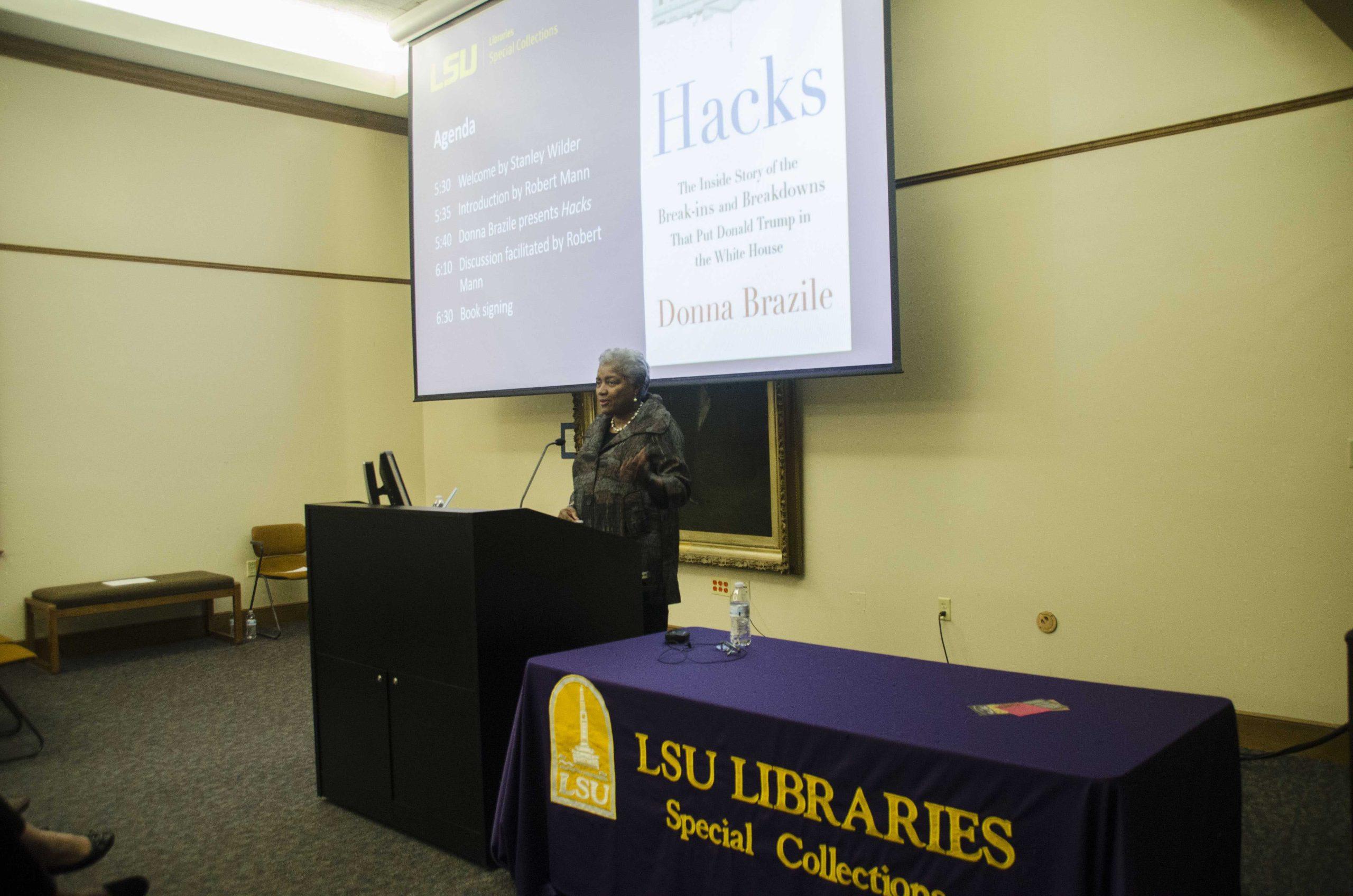 Political strategist, LSU alumna Donna Brazile discusses book on 2016 presidential election