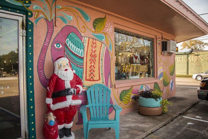 The Pink Elephant Antiques operates during normal business hours on Monday, Nov. 20, 2017.