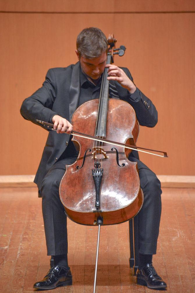 LSU School of Music hosts cellist Andrei Ionita