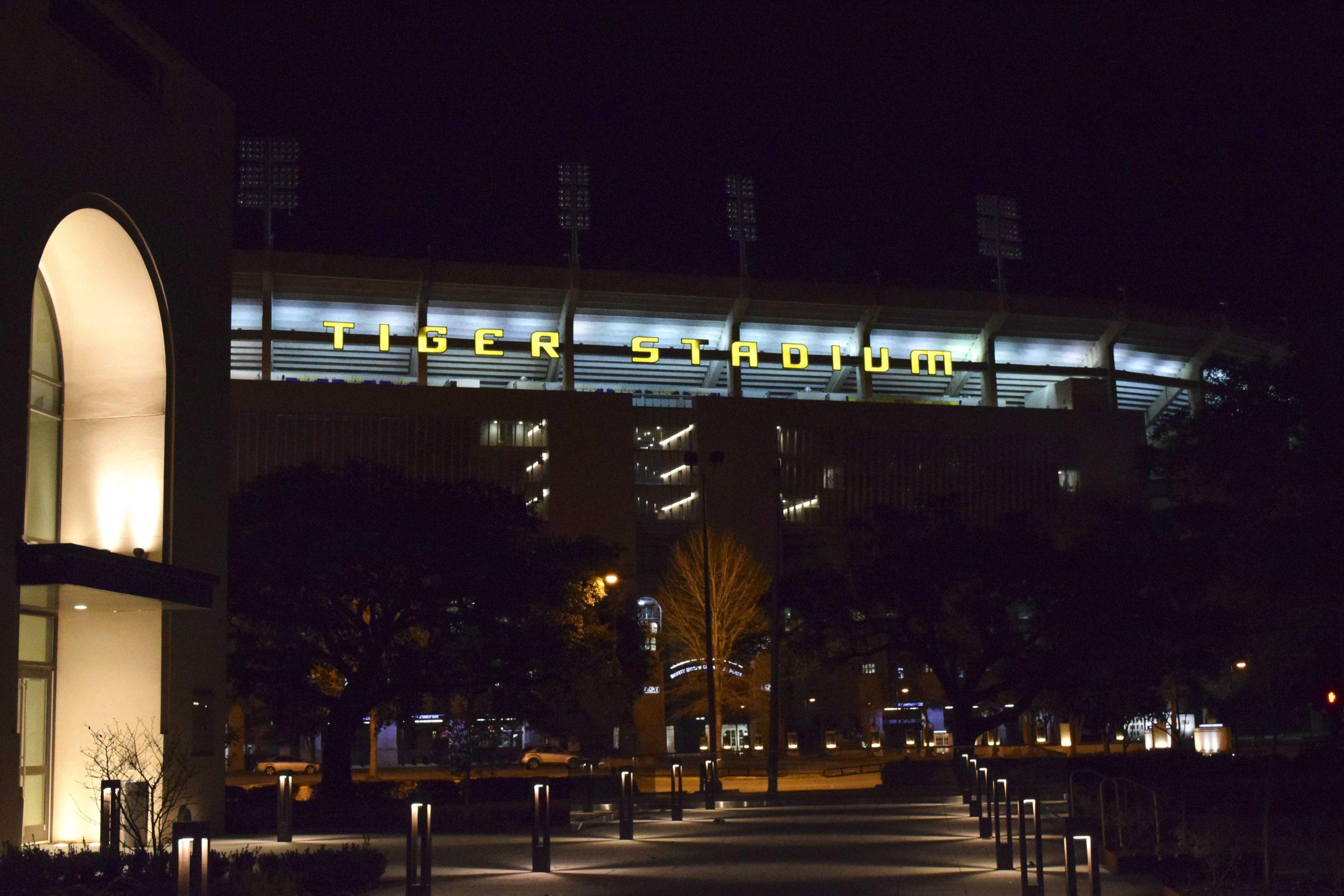 Why LSU's Tiger Stadium remains lit throughout night, offseason