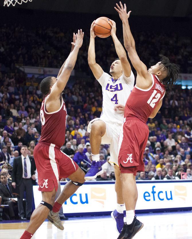 PHOTOS: LSU Men's basketball loses to Alabama