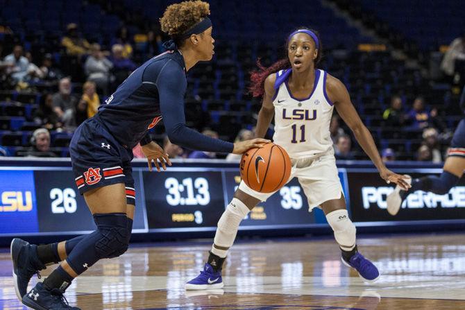 PHOTOS: LSU defeats Auburn in Women's Basketball 59-56