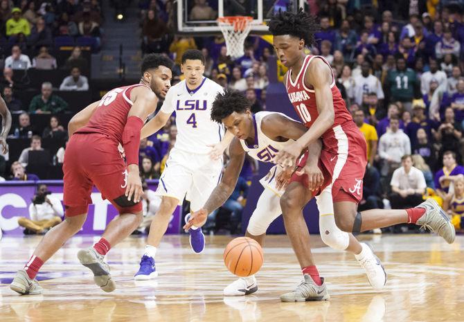 PHOTOS: LSU Men's basketball loses to Alabama