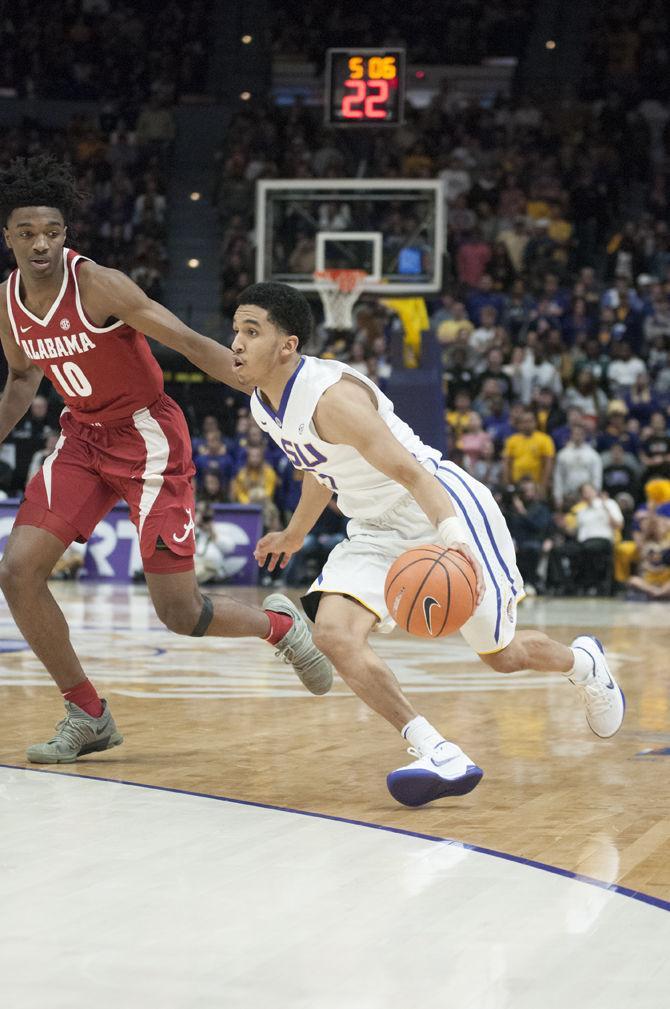 PHOTOS: LSU Men's basketball loses to Alabama