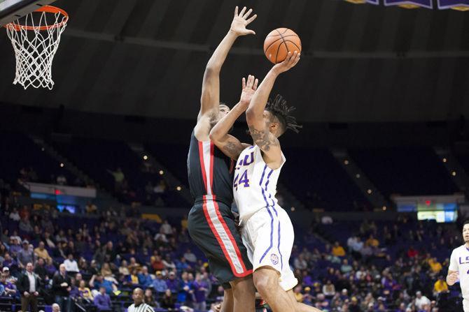 PHOTOS: LSU Men's Basketball falls to Georgia