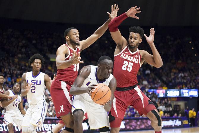 PHOTOS: LSU Men's basketball loses to Alabama