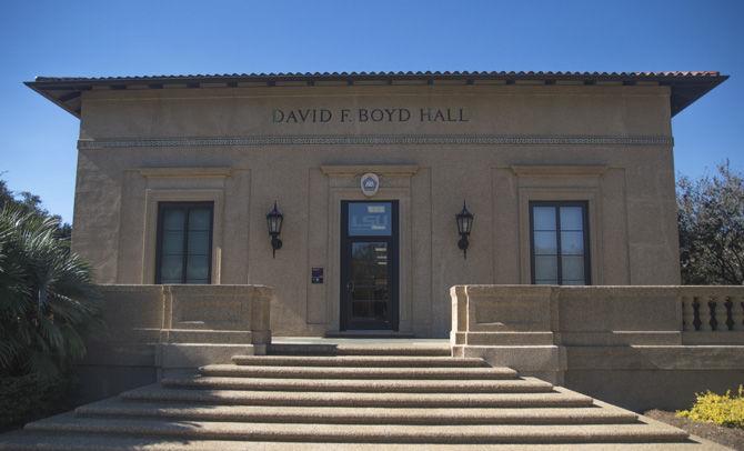 David F. Boyd Hall houses the LSU Graduate School on Nov. 21, 2016, at 114 West David Boyd Hall.