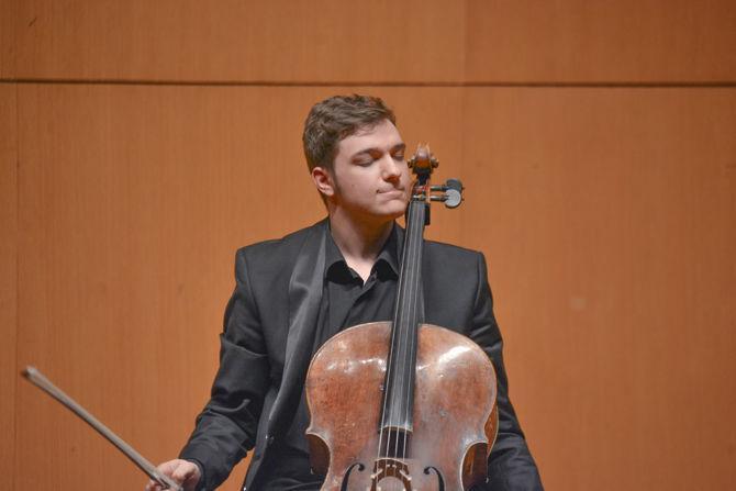 LSU School of Music hosts cellist Andrei Ionita