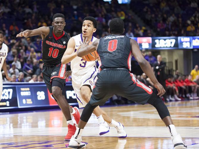 PHOTOS: LSU Men's Basketball falls to Georgia