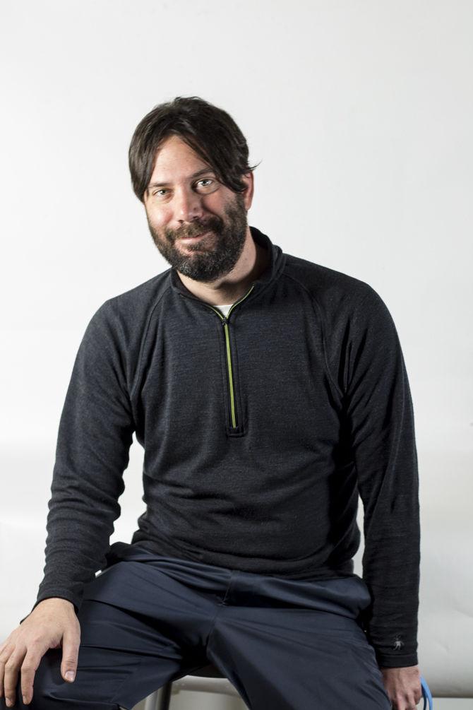 Communication across the Curriculum Studio Coordinator Vincent Cellucci sits for a portrait on Friday, Jan. 26, 2018.