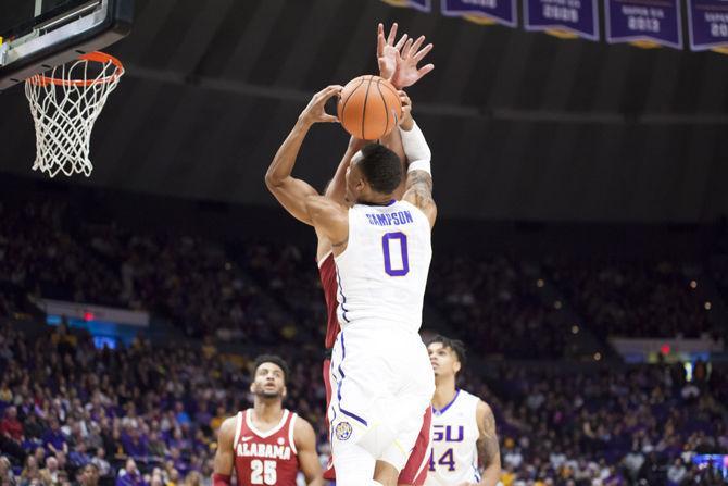 PHOTOS: LSU Men's basketball loses to Alabama