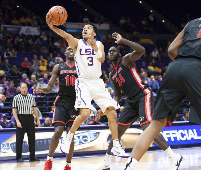 PHOTOS: LSU Men's Basketball falls to Georgia